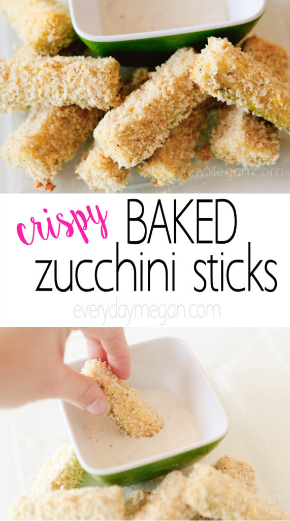 Crispy Baked Zucchini Sticks