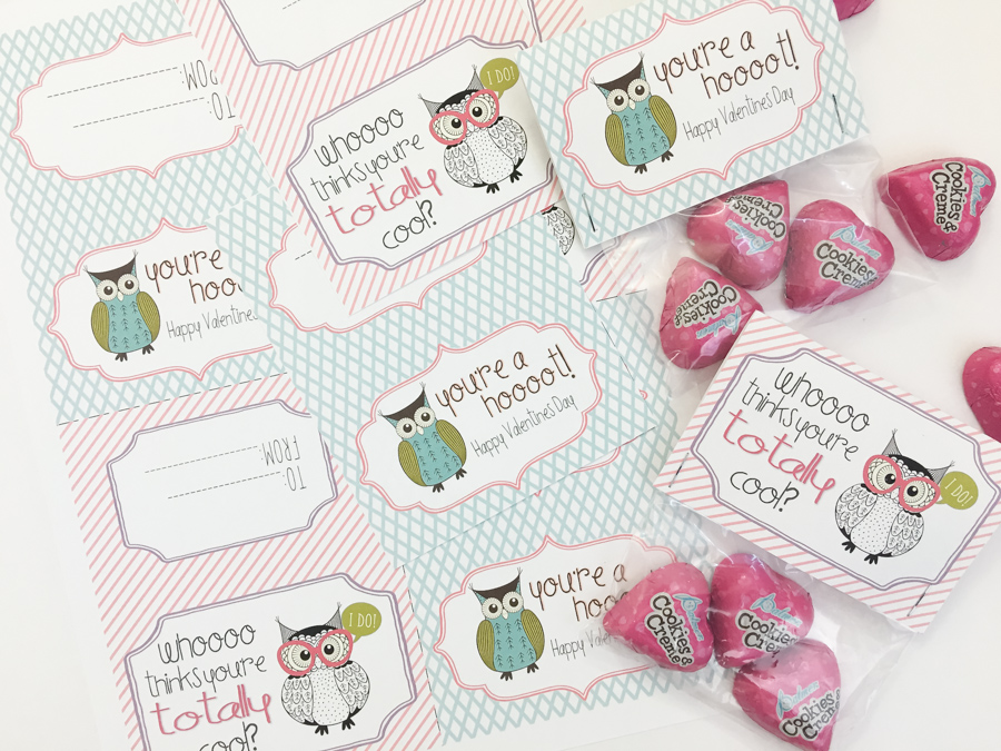 Free Printable Owl Valentine Everyday Megan