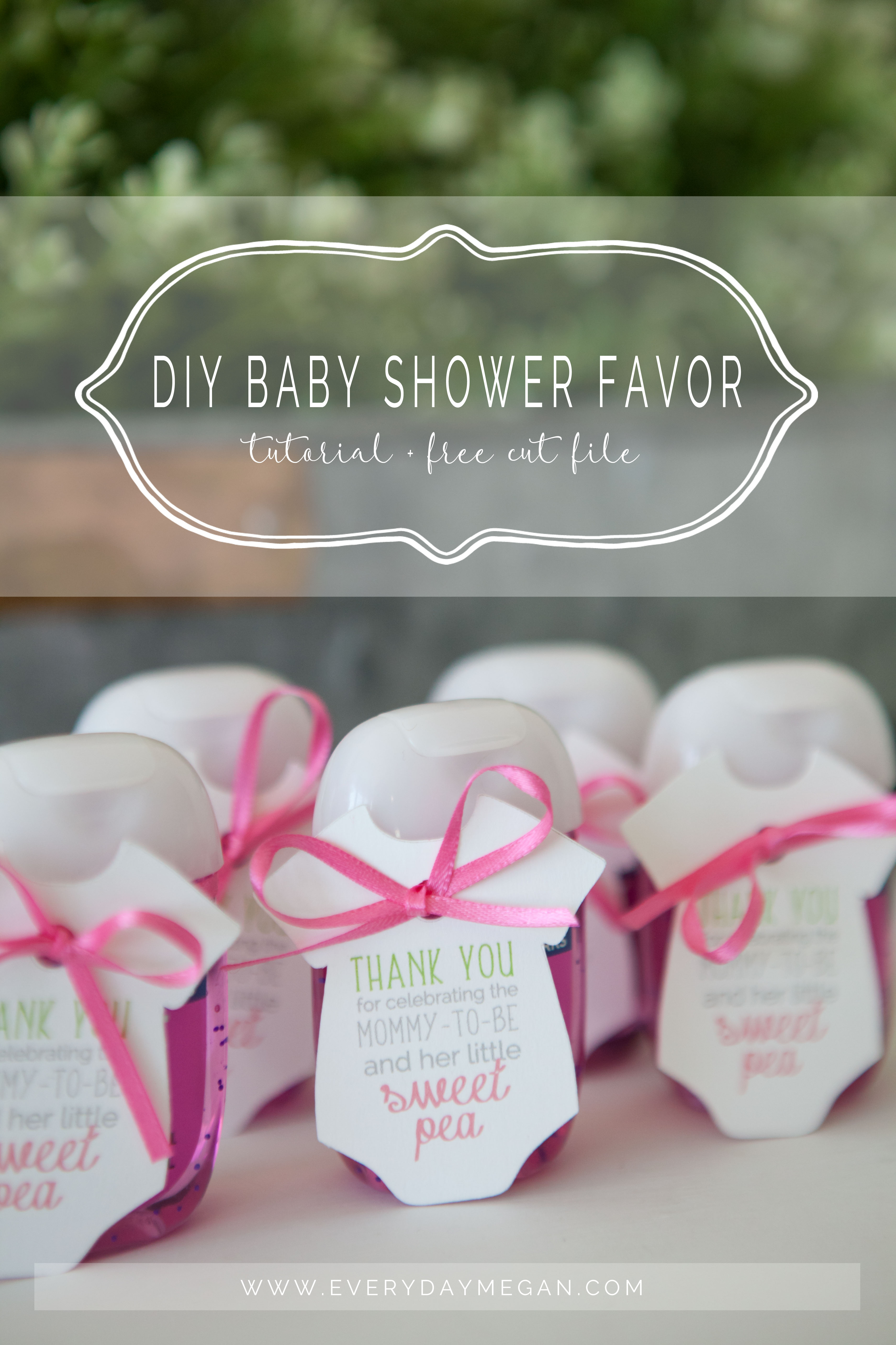 DIY Baby Shower Ideas with the Cricut - Hey, Let's Make Stuff