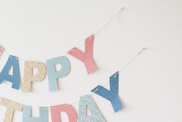 Free Printable Birthday Banner - Everyday Megan