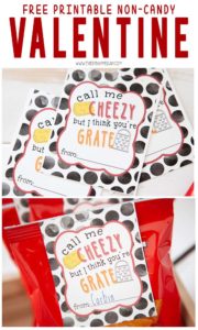 Free Printable Non-Candy Valentine - Everyday Megan