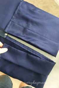 How To Hem a Graduation Gown Without Sewing - Everyday Megan